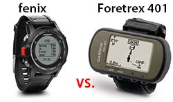 Buzz Article: Video of the Week: Garmin fenix vs. Garmin Foretrex 401