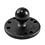RAM Mount Round 2.5 inch dia Plate with 1 inch Ball (RAM-B-202U)