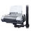 RAM Mount HP DeskJet 450 Printer Clamp Tele-Pole Mount Long (RAM-VPR-103-1D)