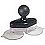 RAM Mount Dual Lite Suction Base with 1 inch Ball Plastic Plate (RAP-B-224U)