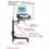 RAM Mount Chevrolet GMC Hummer Dual Arm Laptop Vehicle Deluxe Seat Mount (RAM-VB-131A-SW1)
