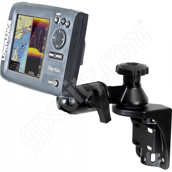 RAM Mount Vertical Straight Swing Arm Lowrance Elite5 and Mark5