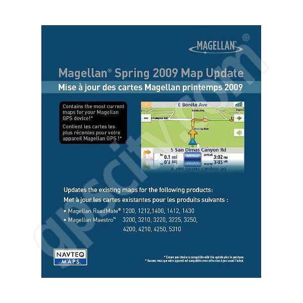 Magellan 2010 Map Upgrade V41