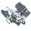 RAM Mount Chrome 1.75 inch Long Arm with Double 1 inch Sockets