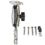 RAM Mount Chrome Motorcycle Base Diamond Plate Assembly