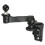 RAM Mount Vertical Base Single Swing Arm with 1.5 inch Ball End