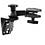 RAM Mount Vertical Straight Swing Arm with 1.5 inch Socket