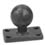 RAM Mount Rectangular 1.5 x 2 inch Plate with 1.5 inch Ball