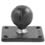 RAM Mount Rectangular 2 x 2.5 inch Plate with 1.5 inch Ball