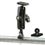 RAM Mount Dual Cradle Plate Zinc U-Bolt Mount 1 inch Ball