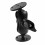 RAM Mount Dual Round Plate Short Arm Mount Reinforced Post