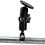 RAM Mount Round Plate Zinc U-Bolt Mount with Plastic Arm