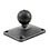 RAM Mount Plastic Plate 2 x 2.5 inches with 1 inch Ball