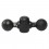 RAM Mount Double 1.5 inch Ball on Female 0.5 inch NPT Thread