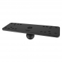 RAM Mount Rectangular 6.25 x 2 inch Plate on 1.0 inch Ball