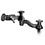 RAM Mount Double Swing Arm Curved with Plate RAM-VB-110-6U