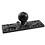 RAM Mount Plastic Rectangular Plate on 1.5 inch Ball