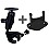 RAM Mount Garmin Cradle Clip Yoke Mount RAM-B-121-GA11U