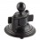 RAM Mount Locking Suction Cup with 1.0 inch Ball Metal Plate