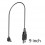 3BR Powersports Garmin USB to miniUSB Power Cable 9 Inches