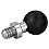 RAM Mount Aluminum 0.25-20 Male Camera Thread on 0.56 inch A Ball