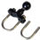 RAM Mount Large Stainless Steel Rail U-Bolt Base with 1 inch Ball
