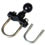 RAM Mount Large Zinc and Steel U-Bolt Base with 1 inch Ball