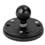 RAM Mount Plastic Magnetic Adapter Base with 1inch Ball