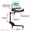 RAM Mount Chevrolet and GMC Dual Arm CF29 30 Laptop Vehicle Mount