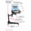 RAM Mount Toyota Dual Arm Laptop Vehicle Mount