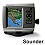 Garmin GPSMAP 430s Sounder with Dual Beam Transducer