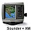 Garmin GPSMAP 430sx Sounder with Dual Beam Transducer and GXM 31