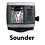 Go to the Garmin GPSMAP 441s Sounder webpage