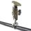 RAM Mount Chrome Rail Base Round Plate Assembly