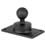 RAM Mount Rectangular 2.81x5 inch Plate with 1.5 inch Ball