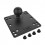 RAM Mount VESA 75 100 Compatible Monitor Plate with 1.5 inch Ball