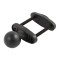 RAM Mount Square 1.7 inch Rail Clamp Base with 1.5 inch Ball