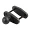 RAM Mount Square 2.5 inch Rail Clamp Base with 1.5 inch Ball