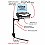 RAM Mount Kia Sorento Dual Arm Laptop Vehicle Mount