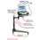 RAM Mount Toyota Sienna Dual Arm Laptop Vehicle Mount