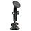 RAM Mount Locking Suction Round Plate Long Mount