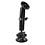 RAM Mount Long Arm Plastic Locking Suction Round Mount