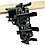 RAM Mount Universal Finger Cradle Glare Shield Mount