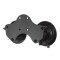 RAM Mount Double Suction Mount Base Curved Metal Plate RAM-B-189BU