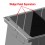 RAM Mount Console Plate 4 inch Accessory Pocket RAM-FP4-AP Additional Photo #2