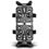 RAM Mount Plastic Universal Finger Grip Clamping Cradle