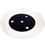 GPS City Acrylic Round Plate with Adhesive Disk
