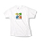 Geocaching Crayon T-Shirt White Short 2XL