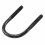 RAM Mount Black Stainless Steel U-Bolt 1.25 diameter RAM-SU2512BU
