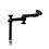 RAM Mount Tele-Pole 8 inch Male Tube with Dual Swing and Plate